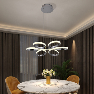 Hives – plafonnier LED <span class=keywords><strong>suspendu</strong></span> en aluminium et PVC, design moderne, <span class=keywords><strong>luminaire</strong></span> décoratif d'intérieur, idéal <span class=keywords><strong>pour</strong></span> une <span class=keywords><strong>cuisine</strong></span> connectée - Product Image 6