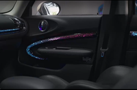 ICarsin Éclairage d'ambiance intérieur LED amélioré pour BMW Mini Cooper F54 Clubman 2015-2024, accessoires de décoration automobile