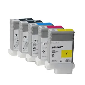 欧洲最畅销的佳能PFI-102墨盒为佳能ipf 750大幅面打印机iPF500 iPF600 iPF 700