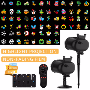 LED <b>Outdoor</b> indoor <b>Christmas</b> <b>Projector</b> <b>Light</b> Water Wave Projection Lamp for Garden Party Wall Decoration - Product Image 3