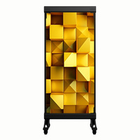 Affichage LED holographique transparent à large angle de vue avec image claire, garantie de 5 ans, taille personnalisable pour les expositions muséales