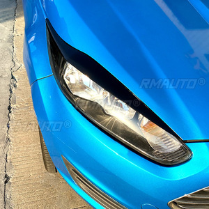 For Ford Fiesta MK6.5 2013-2017 Auto <b>Head</b> Light Lamp Eyelids Eyebrow Headlight Decoration Car <b>Styling</b> Trim Car Accessories - Product Image 5