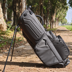 ASL <span class=keywords><strong>GOLF</strong></span> Borsa da <span class=keywords><strong>Golf</strong></span> a 6 Scomparti in Pelle PU Leggera e Impermeabile Verde Nero Grigio Blu - I Clienti Americani Ricevono le Loro Borse in 7 Giorni - Product Image 1