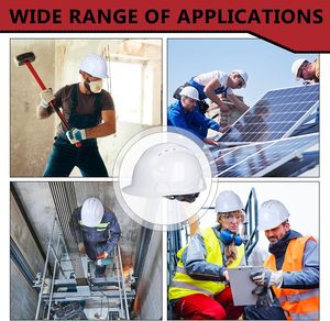 Cascos de Seguridad CITICITY, Cascos de Seguridad Resistentes con Ajuste de Trinquete para Hombres, Suministros de Protección para la Cabeza en el Trabajo - Product Image 5