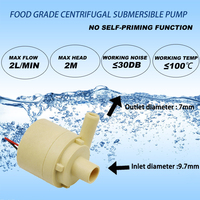 Harga Pabrik Pompa Air Kecil Tanpa Sikat DC 3~12V untuk Minuman dan Pompa Air Juicer
