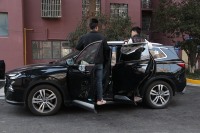 Estribos Laterales de Aluminio de Lujo Kachi para Ford Equator Sport 2022-2023, Sin Perforación y con Capacidad de Carga de 300 kg