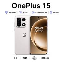 Smartphone OnePlus 15 original 2026, version mondiale, 5G, écran AMOLED 165 Hz, Snapdragon 8 Elite Gen 5, batterie 7300 mAh, triple appareil photo 50 MP