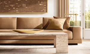 <span class=keywords><strong>Set</strong></span> di Divani da Interno con Design Geometrico a Blocchi, Seduta Bassa, <span class=keywords><strong>Cuscini</strong></span> Aderenti e Proporzioni Bilanciate - Product Image 2