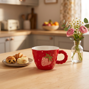 <b>Cute</b> Design Fruit Series Classic Porcelain Milk <b>Mug</b> Camping Dishwasher & Microwave Safe - Product Image 5