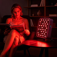 BioMol OEM Panneau de luminothérapie LED rouge corps entier sur pied, 7 longueurs d'onde (450, 530, 630, 660, 810, 830, 850 nm), Appareil de beauté