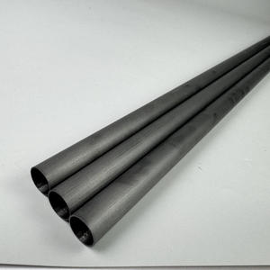 Tube en fibre de carbone 3K à surface lisse noire, sans texture tissée sergé, longueur personnalisée pour bras de drone FPV - Product Image 2