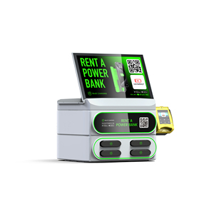 Điện thoại di động sạc máy bán hàng tự động 4 khe cắm nhà hàng sạc di động không dây chia sẻ ngân hàng điện cho thuê trạm với POS - Product Image 3