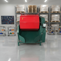 Máquina de Pulido y Desbarbado de 50L para Piezas Metálicas, Acabado en Húmedo y Tratamiento de Superficies