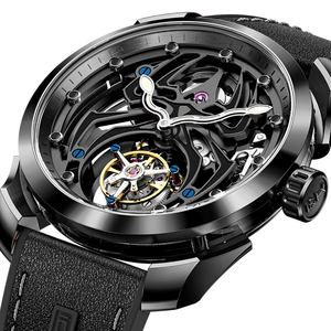Montre de luxe pour homme Ideal Knight 6802 Odm, en acier inoxydable, design sportif élégant, lumineuse, avec tourbillon creux - Product Image 4
