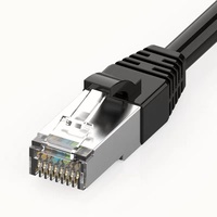 Cable de Red Super Categoría 7, Cobre Libre de Oxígeno, Multifilar, Doble Blindaje, Diez Gigabits, SF/FTP, Modelo 9865