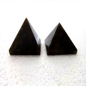 Healing & Decorative Black Jasper <b>Crystal</b> Pyramid Natural Stone Big Agate Gemstone for Sale Feng Shui Handmade <b>Chakra</b> - Product Image 1