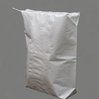 Sac d'emballage en polyéthylène de 25 kg en gros avec valve unidirectionnelle, fond plat, sac à valve PE pour l'emballage industriel de marchandises sèches en vrac