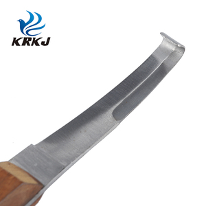 CETTIA Veterinaria mano derecha e izquierda doble borde caballo pezuña cuchillo herramientas de recorte tijeras - Product Image 4