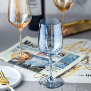 Gobelet de table de restaurant, acier inoxydable, vin rouge, verre à vin coloré, vente en gros - Product Image 1