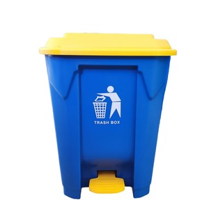 Large-sized pedal trash cans for export - wholesale from manufacturer, direct sales of <b>plastic</b> trash cans, pedal <b>bins</b>, container - Product Image 1