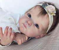Poupée Reborn réaliste de 19 pouces en vinyle souple, jouet pour enfants, cadeau, vente en gros, personnalisable