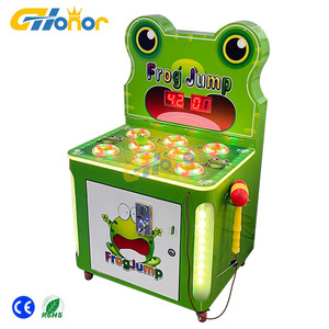 Công viên giải trí phổ biến trò chơi một người chơi gõ ếch trò chơi trẻ em sân chơi ếch nhảy máy hoạt động bằng đồng xu - Product Image 4