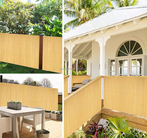 Outdoor High Modern Design UV Resistant Weatherproof Double-Sided PVC Eco-Friendly Privacy <b>Fence</b> Screen for Balcony Garden - Product Image 6