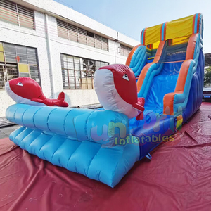 <b>Inflatable</b> kahuna water slide for outdoor backyard party tobogan acuatico hinchable commercial bounce house - Product Image 3