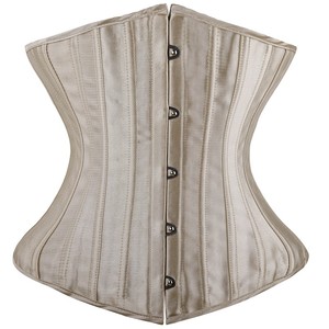 Corset amincissant pour femme, gaine de taille sexy, corsets et bustiers sous-poitrine, satin, armatures en acier, corset de maintien de la taille - Product Image 3