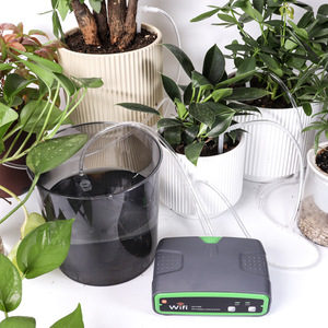 Dispositif d'arrosage automatique intelligent WIFI à double pompe WD-01BDE pour plantes en pot, jardinage sur balcon, télécommande - Product Image 2