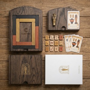 Jeu de fouilles archéologiques égyptiennes en bois Montessori personnalisé, <span class=keywords><strong>puzzle</strong></span> de correspondance de hiéroglyphes, jouet éducatif personnalisé OEM avec cartes - Product Image 3