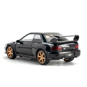 Modèle miniature de voiture de rallye JDM Classic <span class=keywords><strong>GC8</strong></span> 22B à l'échelle 1/32, avec lumières, sons, portes ouvrables, en alliage, fonction de recul, batterie au lithium - Product Image 5