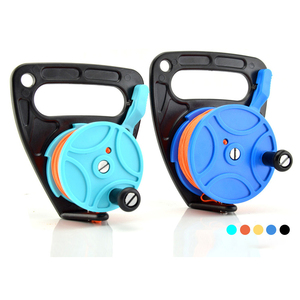 Moulinet de plongée sous-marine Offre Spéciale avec bobine de doigt de plongée en ligne 46M/83M avec interrupteur d'arrêt de poignée accessoires de plongée multicolores - Product Image 1