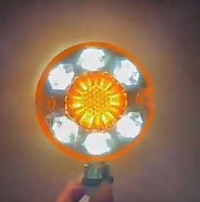 Anello interno giallo + anello esterno bianco