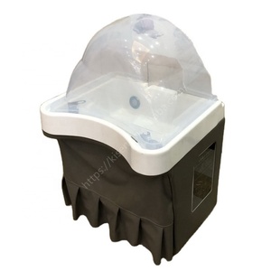Bac à shampoing Kisen de haute qualité avec circulation d'eau et vapeur, équipement de salon de coiffure pour spa capillaire - Product Image 1