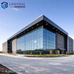Prefab geproduceerde stalen constructie logistiek magazijn werkplaats industriële gebouw commerciële gebouw stalen constructie magazijn - Product Image 6
