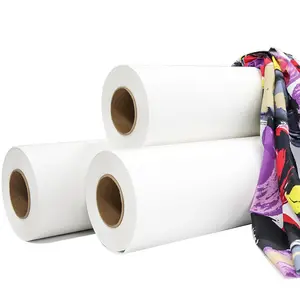 Stock lot 40g/50/60/70/90gsm sublimation transfer paper roll sublimation paper