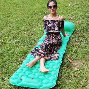 Colchón Inflable con Almohada, Colchoneta para Acampar, Resistente a la Humedad, Engrosada, Ecológica, Portátil, Plegable, para Dormir al Aire Libre - Product Image 5