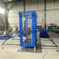 Échafaudage électrique pliable Échafaudage électrique mobile de levage Échafaudage électrique pliable hissé