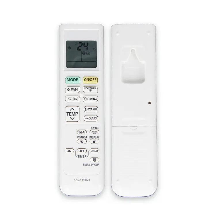 ES-AC063-B DAIKIN Air conditioner remote NEW ABS 433KHZ for DAIKIN ARC484B21 remote A/C Remote Distance more than 8 meters 18key