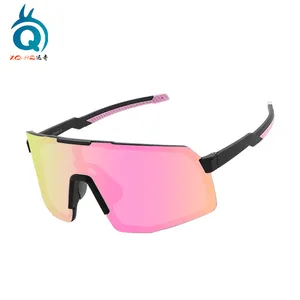 Bike Glasses Custom Logo Eye Protection Bike Baseball Mtb Polarized Men Sunglasses Running Bicycle Cycling Sport Glasses