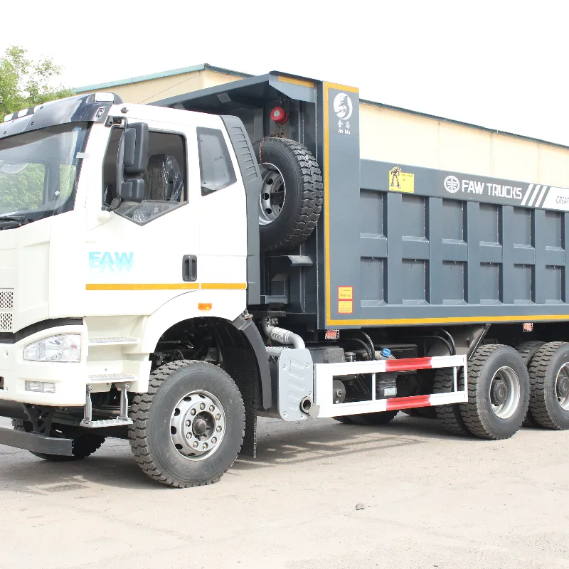 FAW China multi-functional heavy duty 40 ton dump truck high horsepower hydraulic pump tipper truck 6x4 Truck