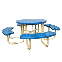 Meubles d'extérieur chinois pour la salle à manger, ensemble avec Table et chaise ronde, nouvelle collection