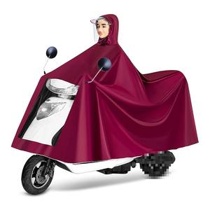 Imperméable pour moto électrique, imperméable double pour hommes et femmes, épaississement accru, batterie de voiture, <span class=keywords><strong>poncho</strong></span> de pluie long pour tout le corps - Product Image 4