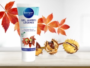 Gel Rafraîchissant Léger pour les Jambes, Origine Naturelle, 75 ml – Gel Apaisant et Refroidissant pour les Jambes à la Gousse de Raisin Rouge – Soin Léger et Apaisant pour les Jambes - Product Image 3