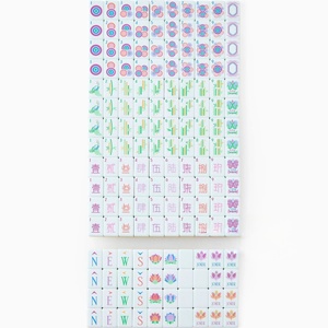 MUZHENG Venta al por mayor Directo de fábrica Marca de lujo Moderno portátil de <span class=keywords><strong>casino</strong></span> y juego de azar Mahjong de acrílico tallado 160 fichas de Mahjong Americano - Product Image 4