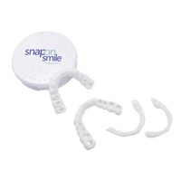 Prothèses dentaires de blanchiment en silicone OEM/ODM de haute qualité avec dents supérieures et inférieures simulées