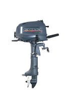 Moteur hors-bord marin haute performance 4HP 4 temps de Seawalker, parfait pour les bateaux de pêche et les bateaux rapides
