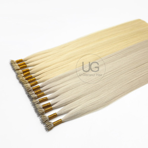 2025 Neues Design Großhandel Neuer Produkte Nano-Spitzen-Haarverlängerungen Nano-Ring-Haarverlängerungen in Voller Länge Verfügbar Echthaar - Product Image 3