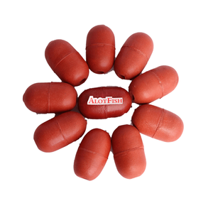 Flotador de red de pesca Y3 de alta calidad 35*60*9mm rojo 10g peso 35g flotabilidad personalización flotador de pesca de PVC - Product Image 6